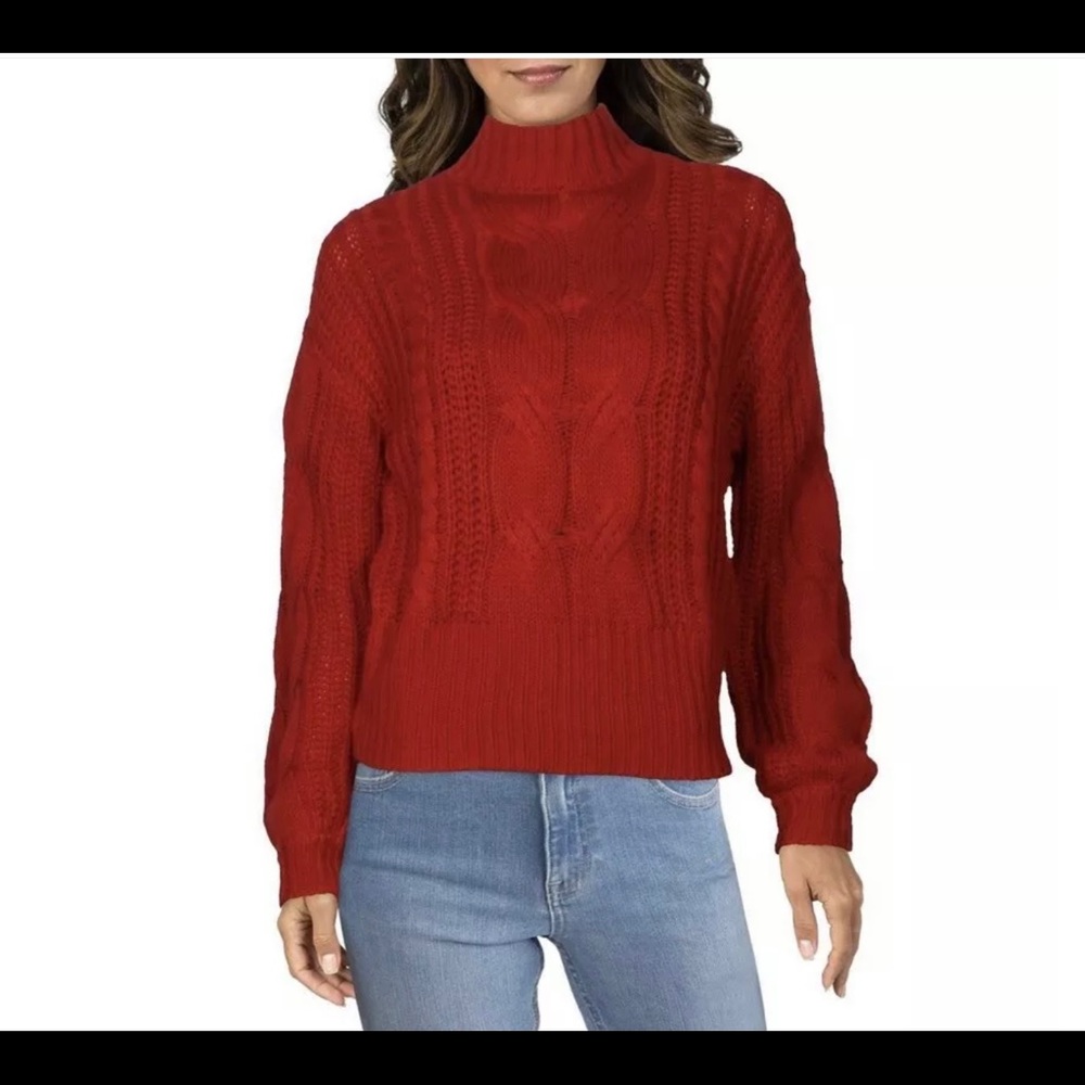 American Rag Juniors mock neck sweater